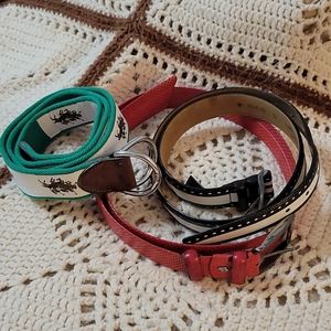 Lot 3 belts